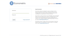 Desktop Screenshot of maintech.econometrix.com