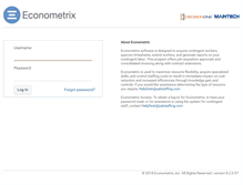 Tablet Screenshot of maintech.econometrix.com
