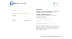 Desktop Screenshot of fadv.econometrix.com