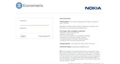 Desktop Screenshot of nsn.econometrix.com